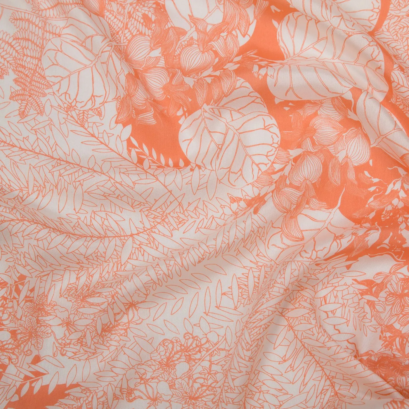 Trees Of India Silk Oblong