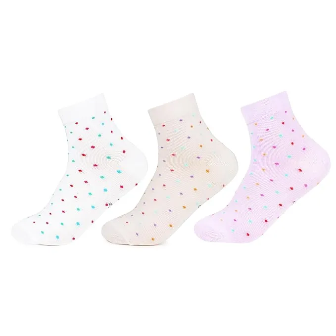 Women's Minimalistic Buzz Anklet Socks - Pack of 3